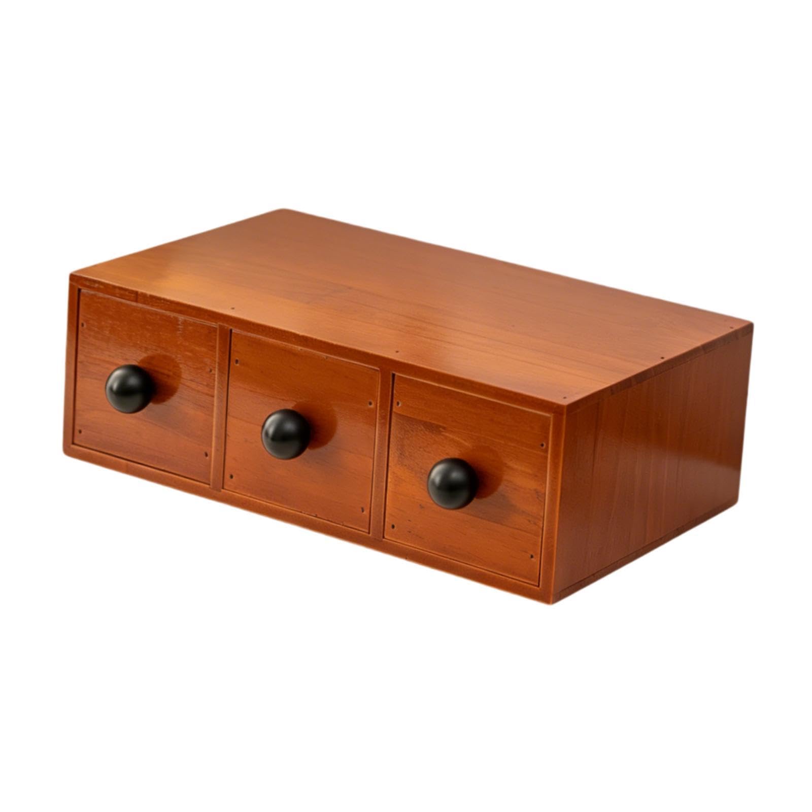 Organizzatore da scrivania con cassetti, portaoggetti da tavolo, scatola organizer creativa e versatile con cassetti per scrivania, 3 Cassetto
