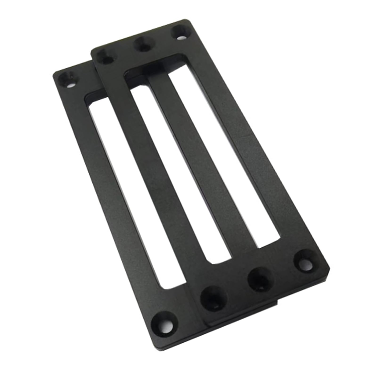 Foloda Black Heat Ventilated Aluminum Drive Rack Supporting Multiple Layer Disk Hard Drive Installation For Interfaces Disk/Hard Metal Mounting Bracket