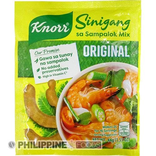 Amazon.co.jp: Knor Sinigang sa Sampalok Mix Original 40g シニガン