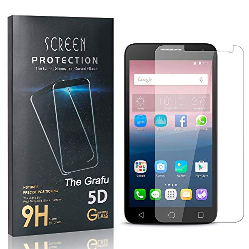 The Grafu Screen Protector for Huawei Ascend Y550, Anti Fingerprint, 99.99% High Clarity