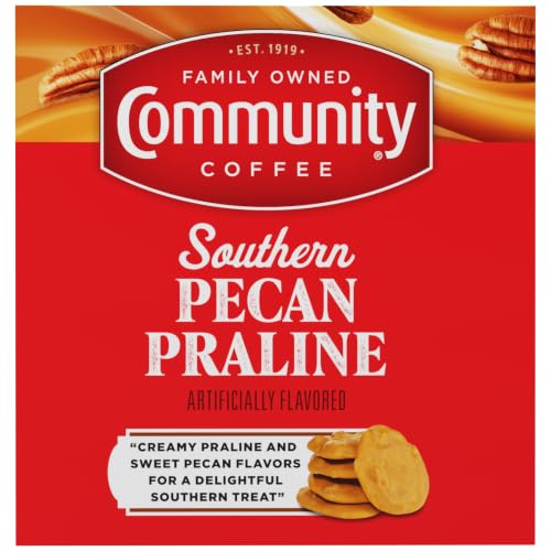 Image of Community Coffee Southern Pecan Praline K-Cups, Medium Roast, 10 Count (Pack of 6)