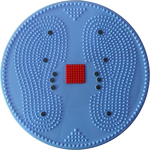 Acupressure Twister Big Disc Blue Acupressure Pyramid & Magnetic Treatment Therapy Body Fitness Fat Cutter