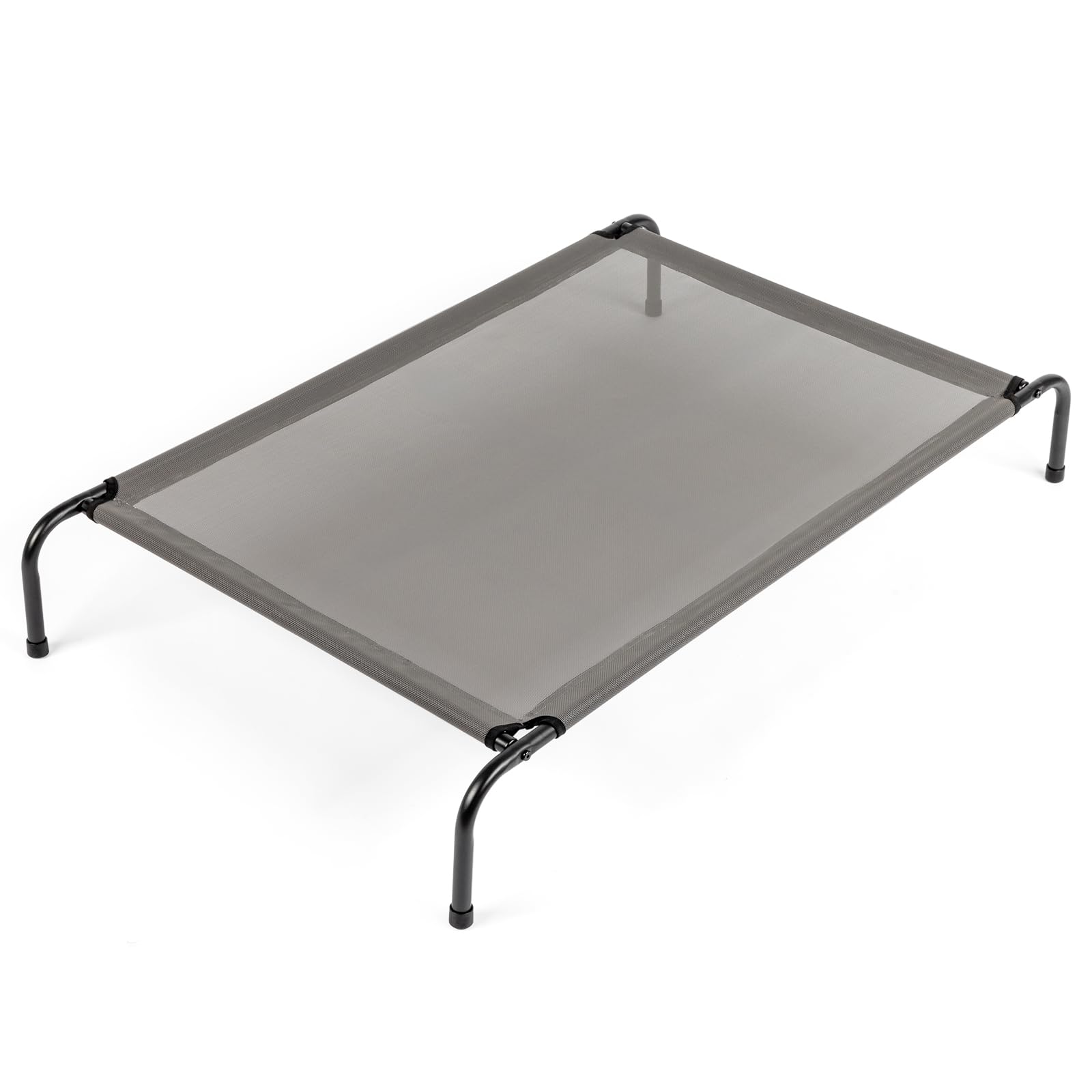 UDeuxff Cooling Elevated Dog Bed for Indoor and Outdoor,50" D x 31" W x 8" H (Gray)