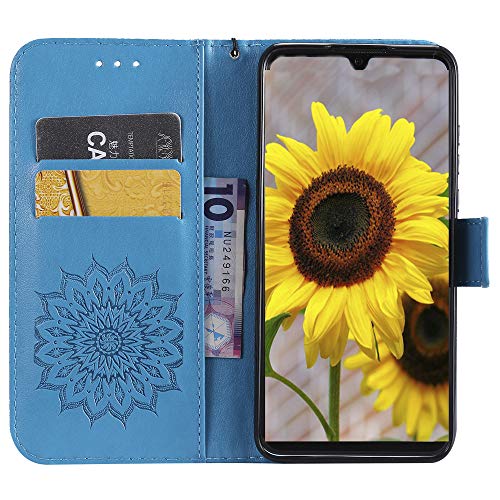 COTDINFOR Samsung A70 Custodia Premium PU Leather