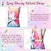 R HORSE Kid Apron and Chef Hat Set - 2Pcs Adjustable Magic Horse Children Kitchen Toddler Apron for Girls Role Play Chef Toy Funny Cooking Birthday Gift for kids Cooking Baking Painting and Training