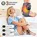 Mustools Triple Therapy Foot Massager with Red Light Therapy, 3 in 1 Foot Ankle Massager with Heat, Portable 3 Vibration Modes, 3 Heat Levels, 5 Intensity Levels for Plantar Fasciitis (Pack of 2)