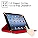 Fintie iPad 2/3/4 Case - Multiple Angles Stand Smart Protective Cover for iPad with Retina Display (iPad 4th Generation), the new iPad 3 & iPad 2 (Automatic Wake/Sleep Feature) - Floral Red