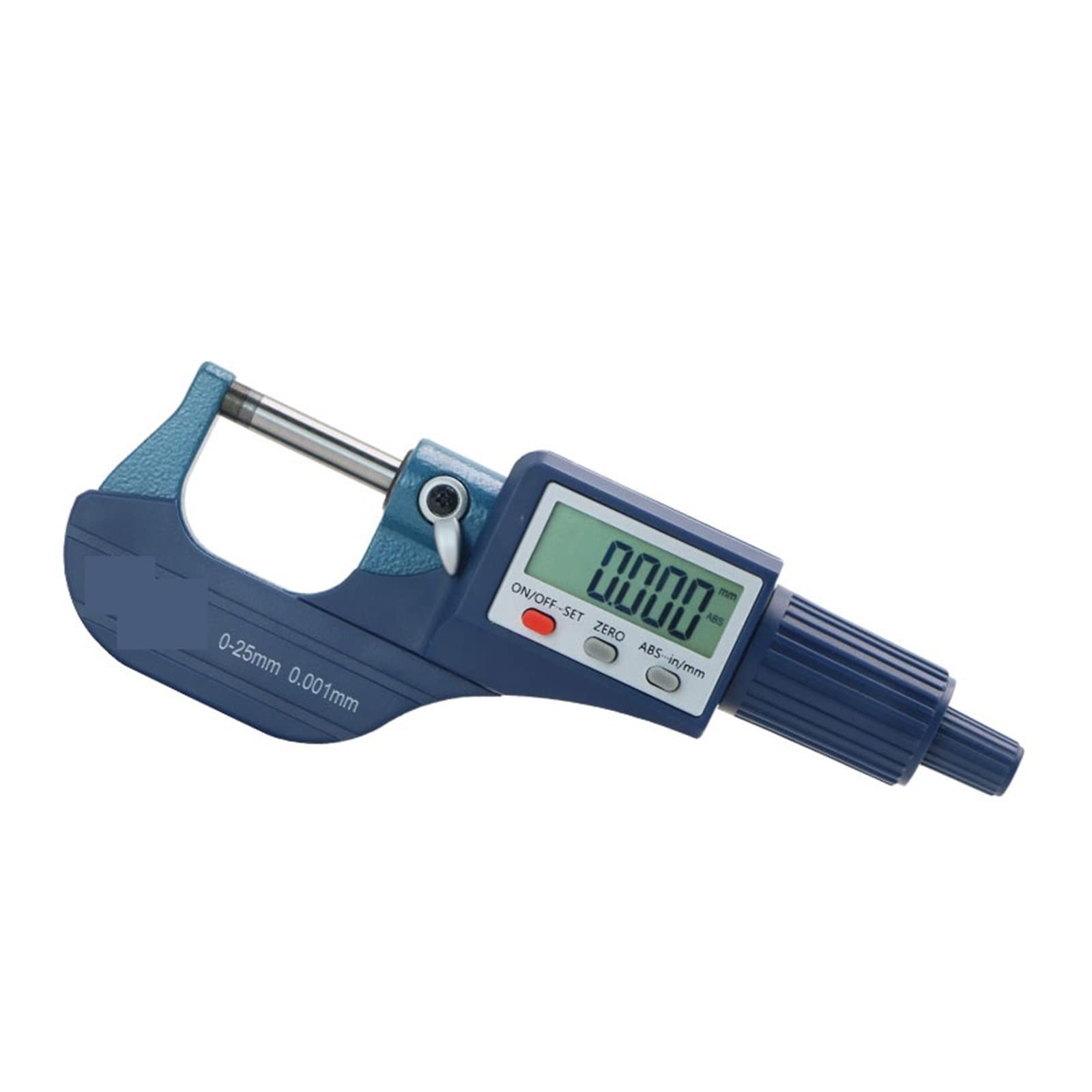 Mikrometr zewnętrzny, 0-25 mm Mikrometr cyfrowy duży ekran 0,001 mm elektroniczny cyfrowy manometr mikrometr cyfrowy(0-25mm)