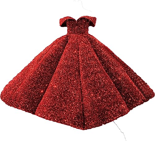 Luxury Girls Pageant Dresses Off Shoulder Silver Bling Sequin Ball Gowns for Kids