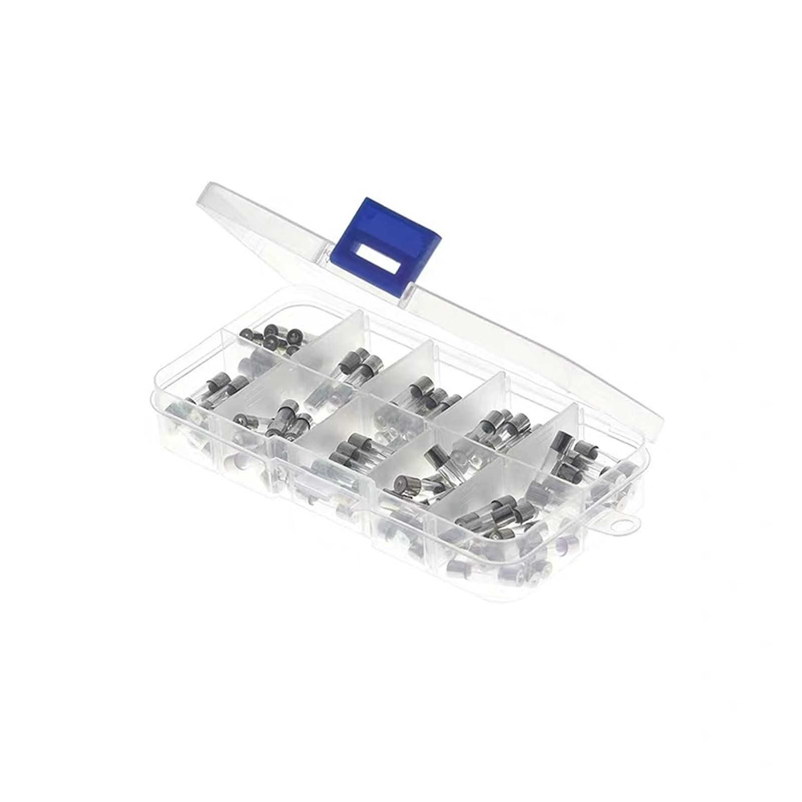 AVSBBYEPS Fuse 100pcs/set of 5x20mm Fast Blow Kit, Various Specifications, 0.5A 1A 2A 3A 8A 10A 15A 20A 30A