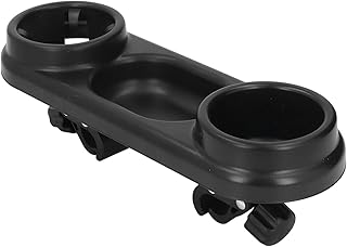 ViaGasaFamido Stroller Cup Holder with Snack Tray 2 in 1 Universal Multifunction Stroller Snack Tray Organizer Cup Holder Snack Tray Attachment for Snack Drink with 2 Clips