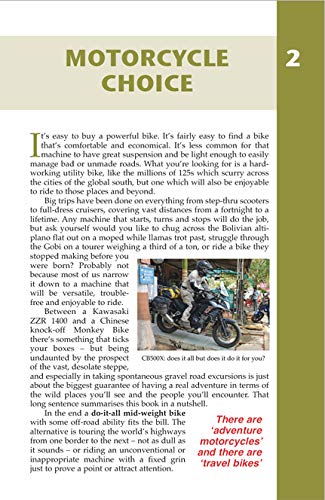 Adventure Motorcycling Handbook: A Route & Planning Guide to Asia, Africa & Latin America