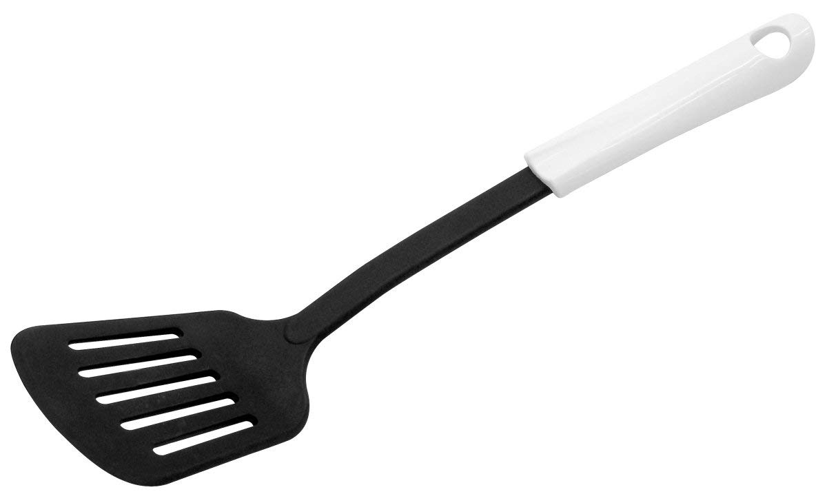 FACKELMANN Arcadalina 23006 Slotted Turner, Plastic, Black/White
