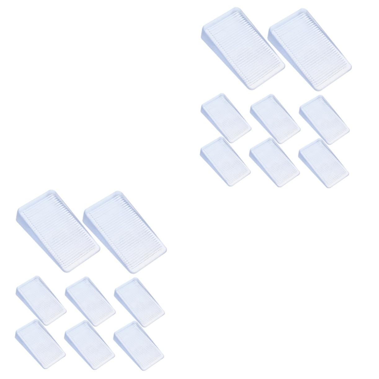 Cuñas para nivelar muebles contra el balanceo de armarios inestables kit jojofuny 16 piezas