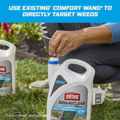 Image of Ortho GroundClear Super Weed & Grass Killer1: Refill, Fast-Acting, See Results in Hours, For Patios and Landscaped Areas, 1 gal.