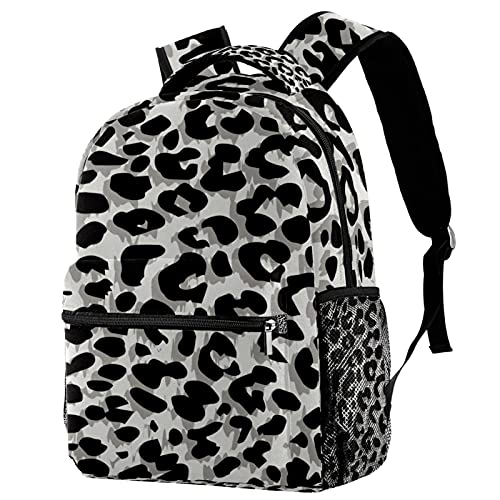 Sac à dos vache noir et blanc pour étudiant et adolescent
