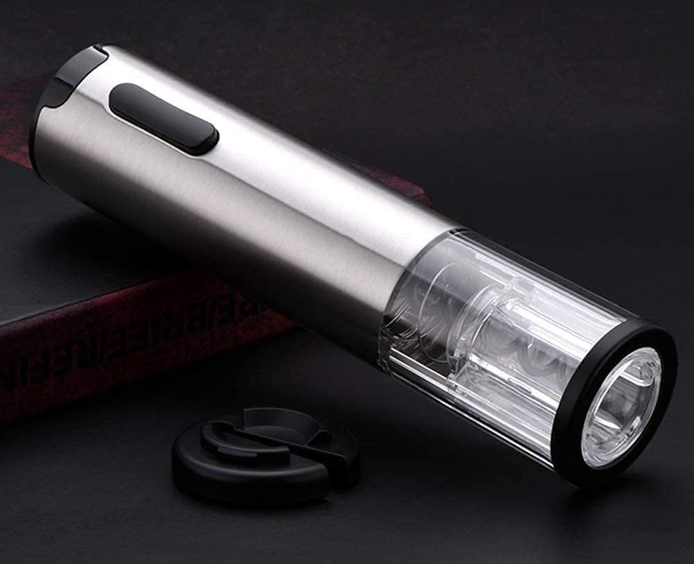 Electric Wine Opener,Rechargeable Automatic Corkscrew Wine Bottle Opener Set with Foil Cutter,Gift Set for Wine Lover