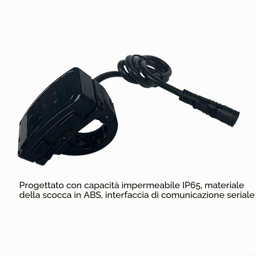 Bicicletta elettrica intelligente DZ40 Display Ebike schermo impermeabile E Bike Compita per Bafang BBS01, BBS02,