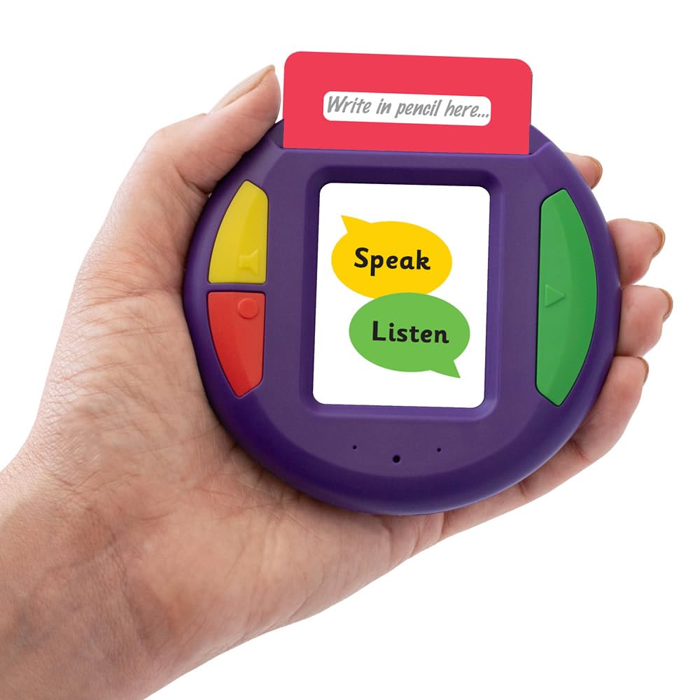 Talking Products Voice Recordable Talking Treasure Hunt Flash Card ...