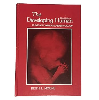 Hardcover The developing human: Clinically oriented embryology Book