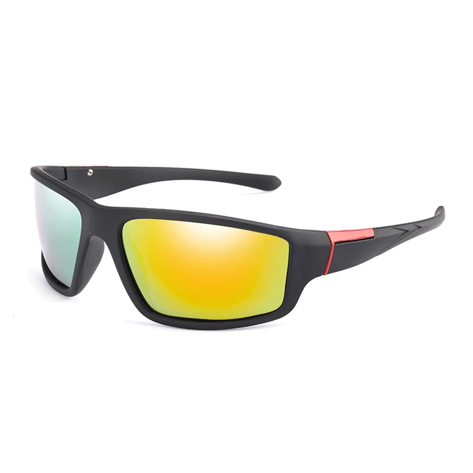 DieffematicMJ Okulary przeciwsłoneczne Moda Spolaryzowane Okulary Męskie Klasyczne Okulary Kwadratowe Okulary Kierowca Okulary Męskie Okulary Okulary (Color : 2)
