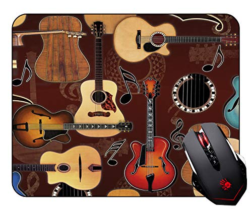 Abili Gaming Mouse Pad Custom, Enjoying Guitar Bringing Wonderful Music Mouse Pads For Computers Laptop Office -Durable & Comfortable Non-Slip Rubber Mouse Mat Mousepad #TOP1