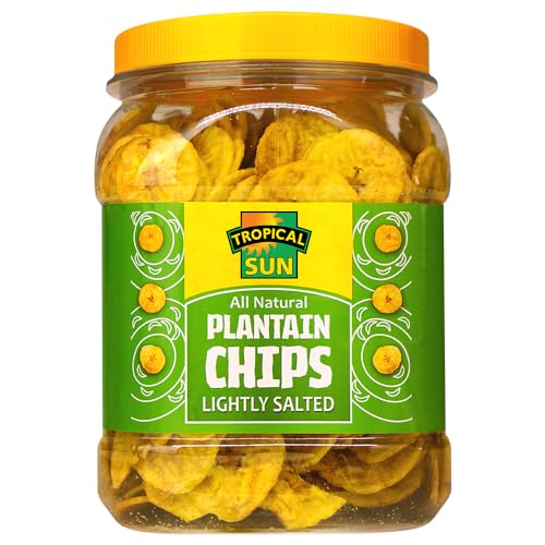 Tropical Sun Salted Plantain Chips 450g (Pack of 1)