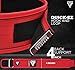RDX Weight Lifting Belt - AUTO LOCK 4” Premium Adjustable Gym Belt for Olympic Cross Training - Support for Men Women Functional Fitness Workout - WOD Powerlifting Bodybuilding Weightlifting Deadlift