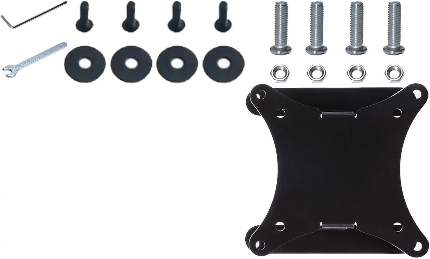 Compatible For DELL, Compatible For Alienware, AW2723DF AW2725Q AW3225QF AW3423DWF Monitors Wall Mount 75x75 100x100 Monitor VESA Adapter For Arms