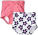 Gerber Baby Girls' 2 Pack Training Pant with Peva Lining