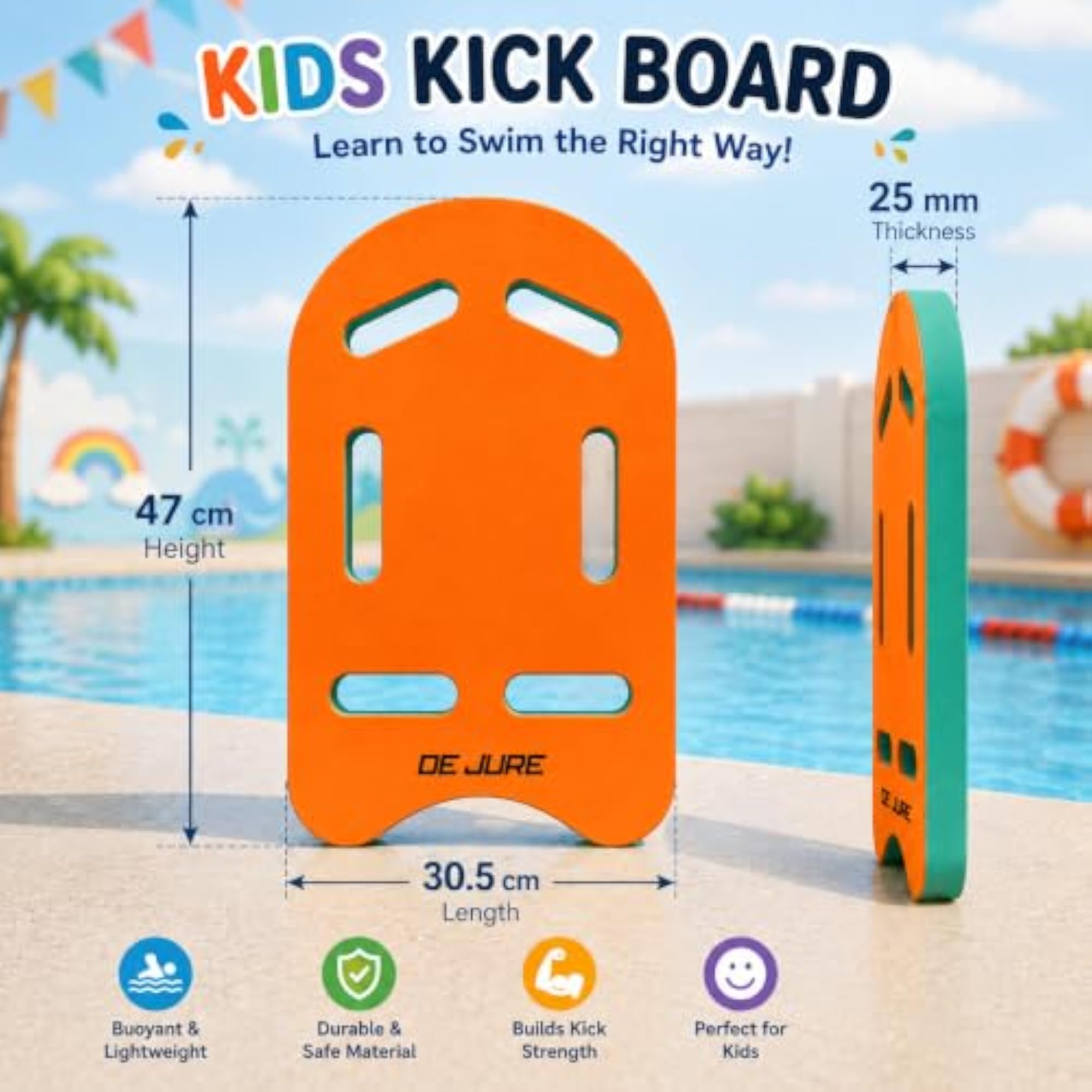 Swimming Kick Board for Adults & Kids