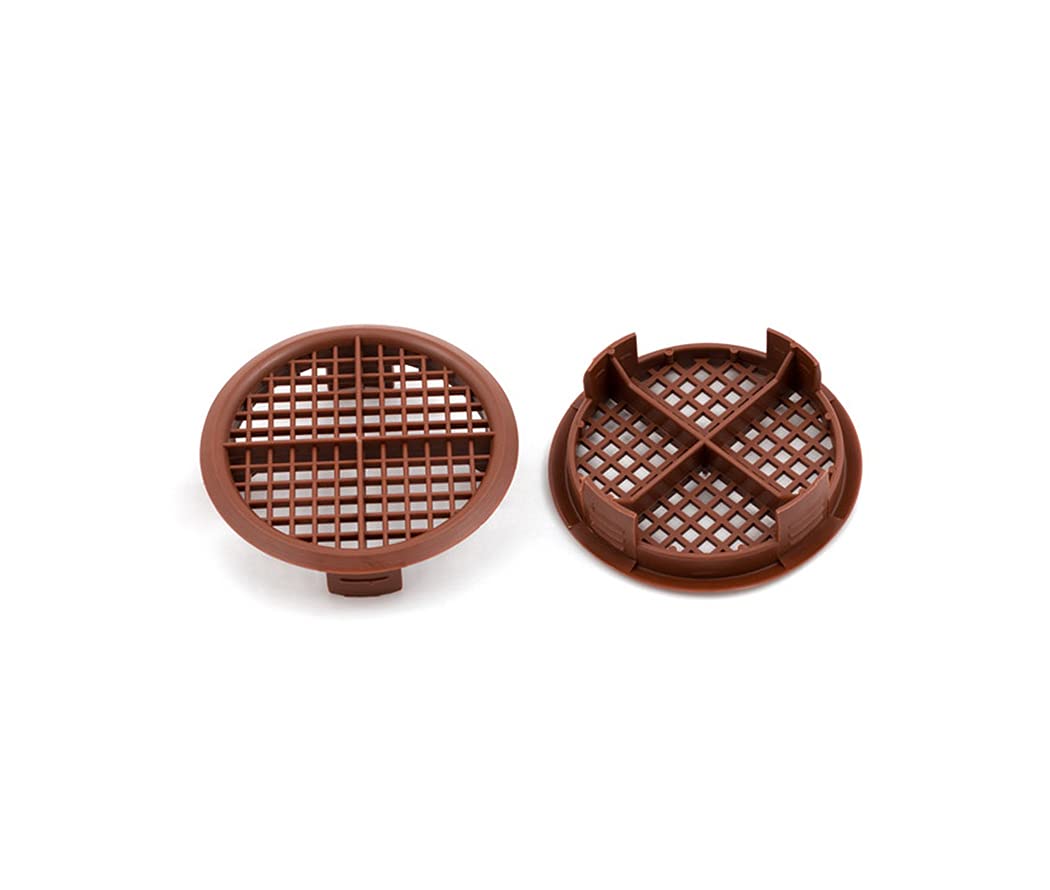 Timco Timloc Push-In Soffit Vent Brown 70.0 (10Pcs) from B&Q