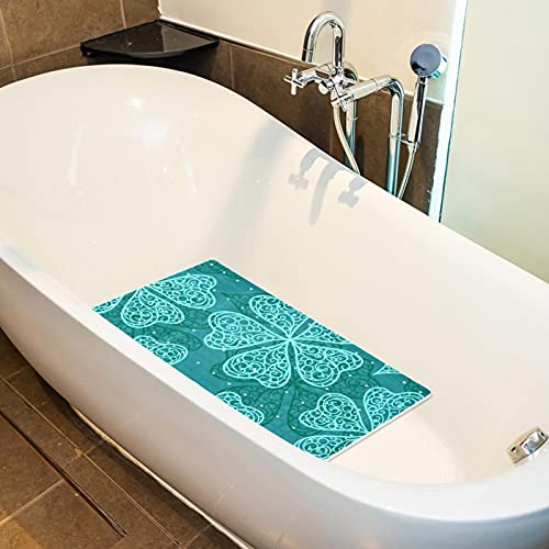 Tapis de salle de bain baignoire 40x70 antidérapant à ventouses - 4