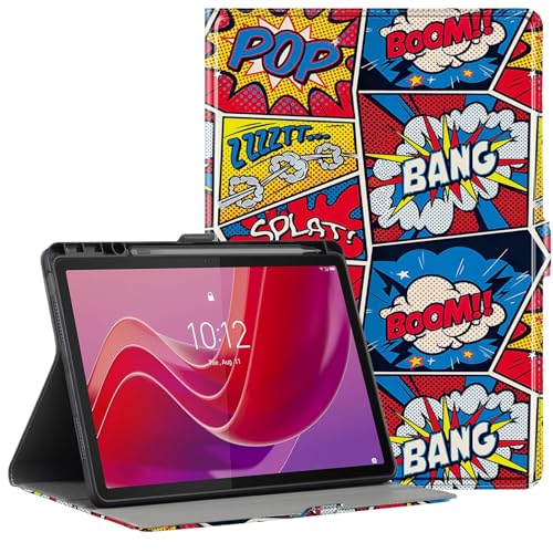 Derwere Funda para Lenovo Tab M11 con Soporte Bolígrafo,Ultra Delgada Magnética Funda Tablet para...