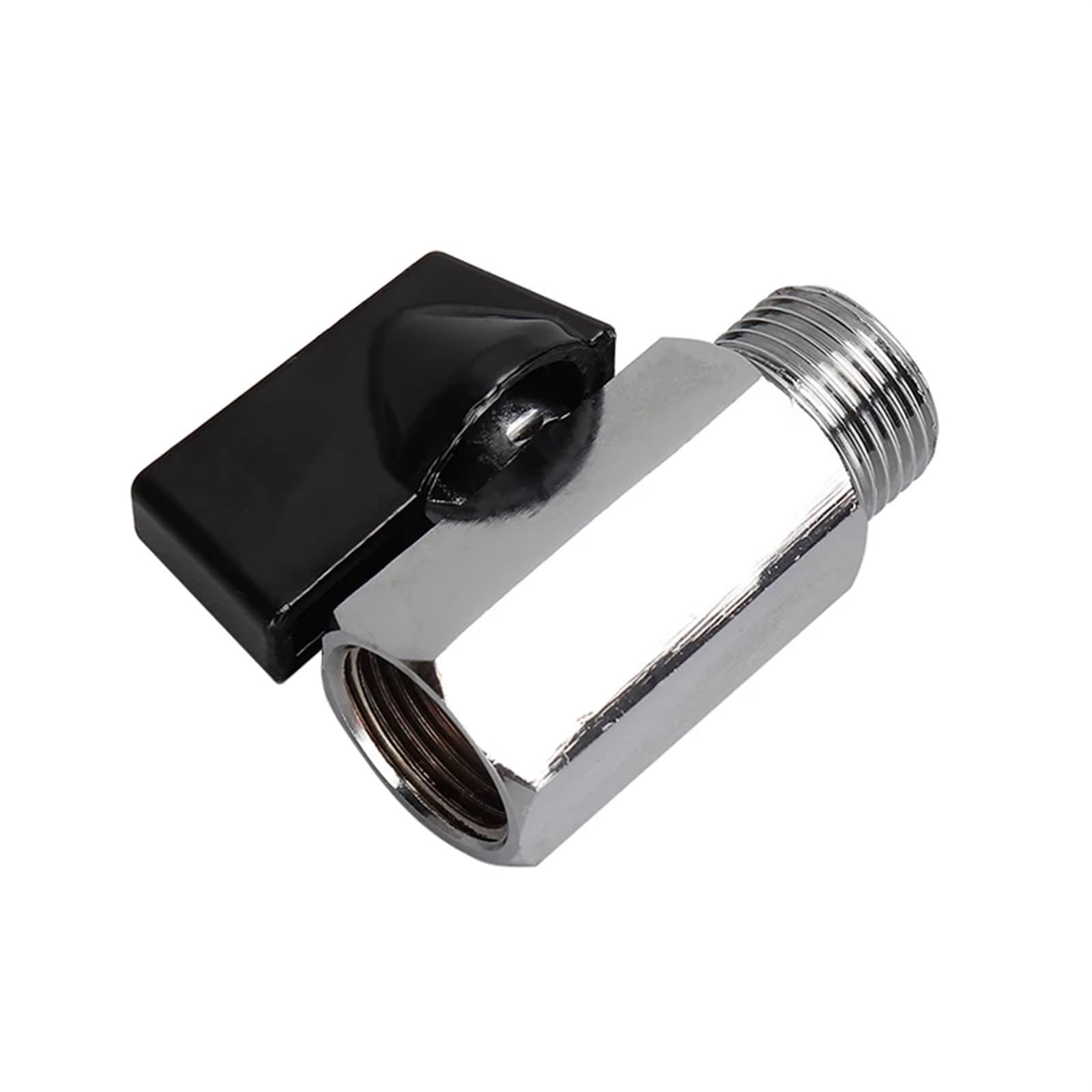 1/8" 1/4" 3/8" 1/2" mosiężny zawór kulowy gwint G mini wtyczka do gniazda sprężarki powietrza, wody, gazu, oleju, zawór odcinający (męski do żeńskiego 04)