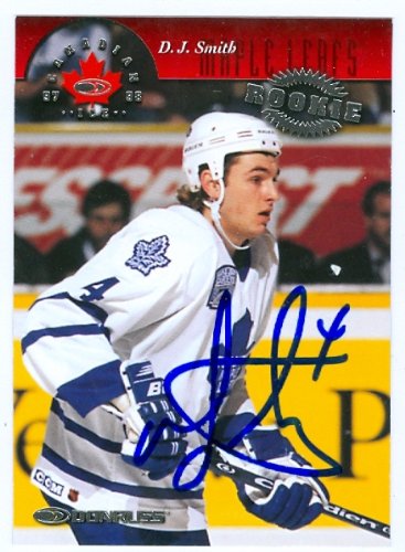D.J. Smith autographed Hockey Card (Toronto Maple Leafs) 1997