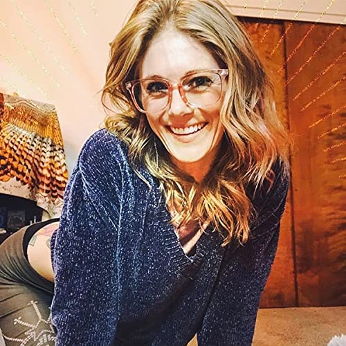 Image of Cyxus 2023 Acetate Square Eyeglasses Frame Women Men Clear Lens Blue Light Blocking Glasses Eyewear Computer Glasses