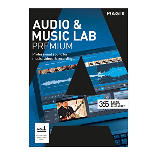 MAGIX Audio & Music Lab – 2017 Premium – Édition audio perfectionnée pour une optimisation vidéo révolutionnaire [Téléchargement]