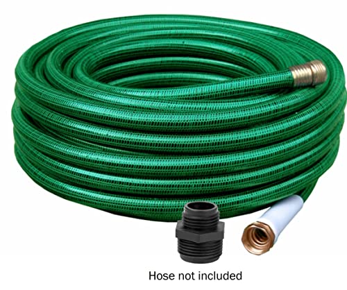 Image of Little Giant GH-1, 1 inch MNPT x 3 /4 inch Male GHT Garden Hose Reducer /Adapter