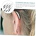 Baluue 40pcs Ear Cleaner Tools Kit Cleaning Accessories for Ear Wax Removal and Maintenance and Portable Cleaning Supplies