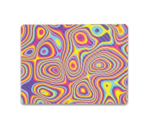 Image of MightySkins Carbon Fiber Skin Compatible with Microsoft Surface Laptop Go 3 (2023) Full Wrap Kit - Gobstopper | Protective, Durable Textured Carbon Fiber Finish | Made in The USA