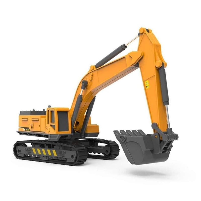 PINQUE Kids Unbreakable Excavator Crane Model Construction Engineering Vehicle Friction Powered 360 Moving Parts Inertia Building Vehicles Toys Trucks (Multi) (B0DFTR3QVK) Amazon Price History, Amazon Price Tracker