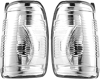 BIAREN Transit Mk8 Wing Mirror Indicator Lamp Lens Set Clear Left and Right Pair 2014-2019 BK3113B382AB BK3113B381AB 1847387 1847389