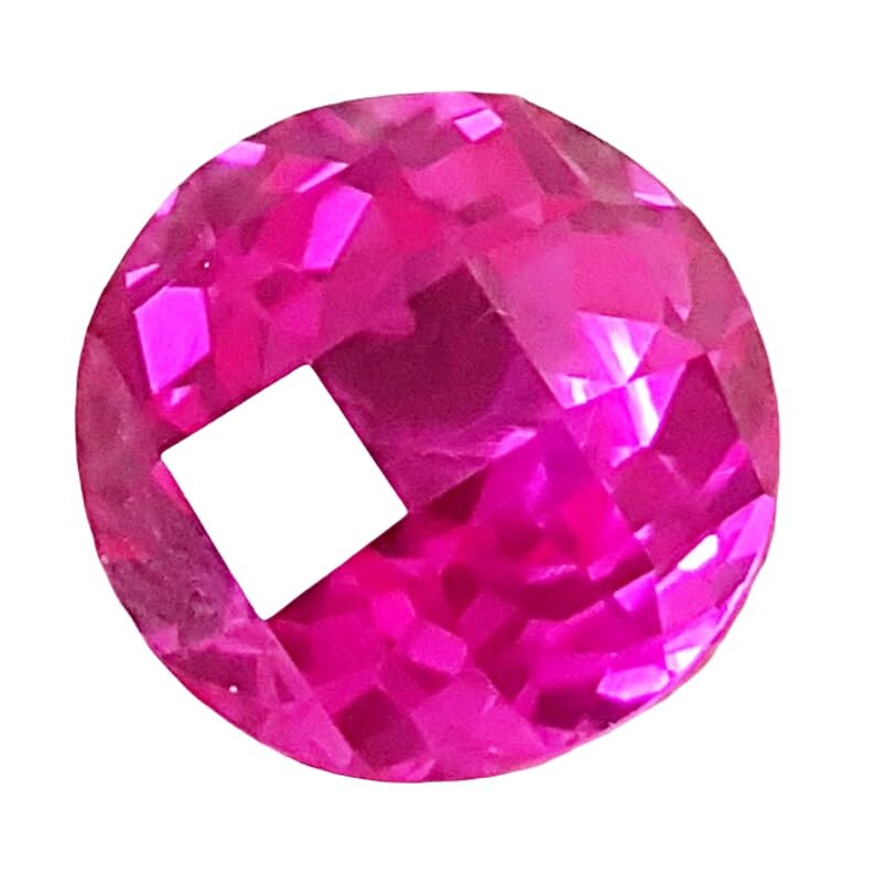 Saphir rose 14 mm naturel, la gemme idéale pour fabriquer un pendentif de fiançailles