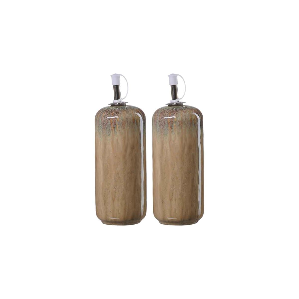 Ritzenhoff & Breker Tortosa - Set di bottiglie per aceto e olio, 400 ml, 2