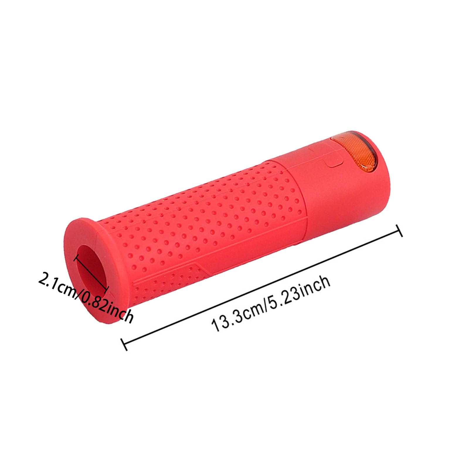 Feux de position gauche et droit pour guidon de scooter conçus pour un montage simple et des poignées ergonomiques de trottinette robustes