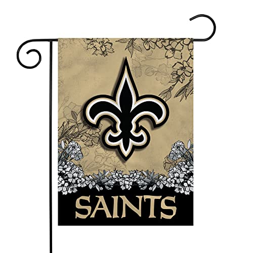 Image of Rico Industries NFL Standard /Primary 13 inch x 18 inch Double Sided Garden Flag - Great Gift for Men, Women, & Fans