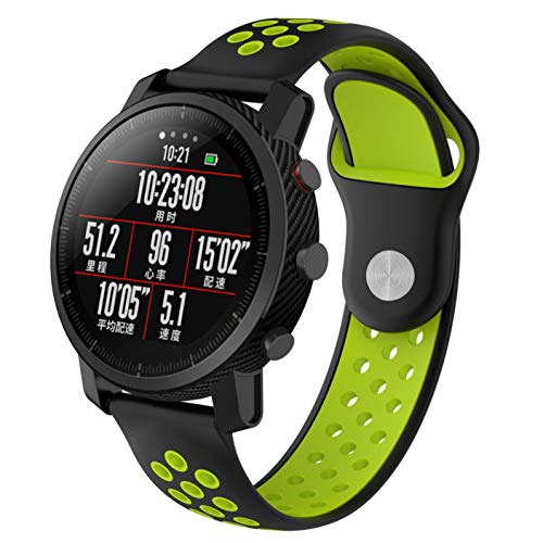 huami Amazfit Stratos 2 xg/oh Comtax 22mmVR X}[gEHb`xg for huami Amazfit Stratos 2 (ubN+ O[)