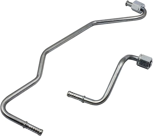 LOSTAR Juego de 2 líneas de refrigeración de aceite de transmisión automática en radiador para Jeep Grand Cherokee 1999-2003 52079432AC + 52079753AB