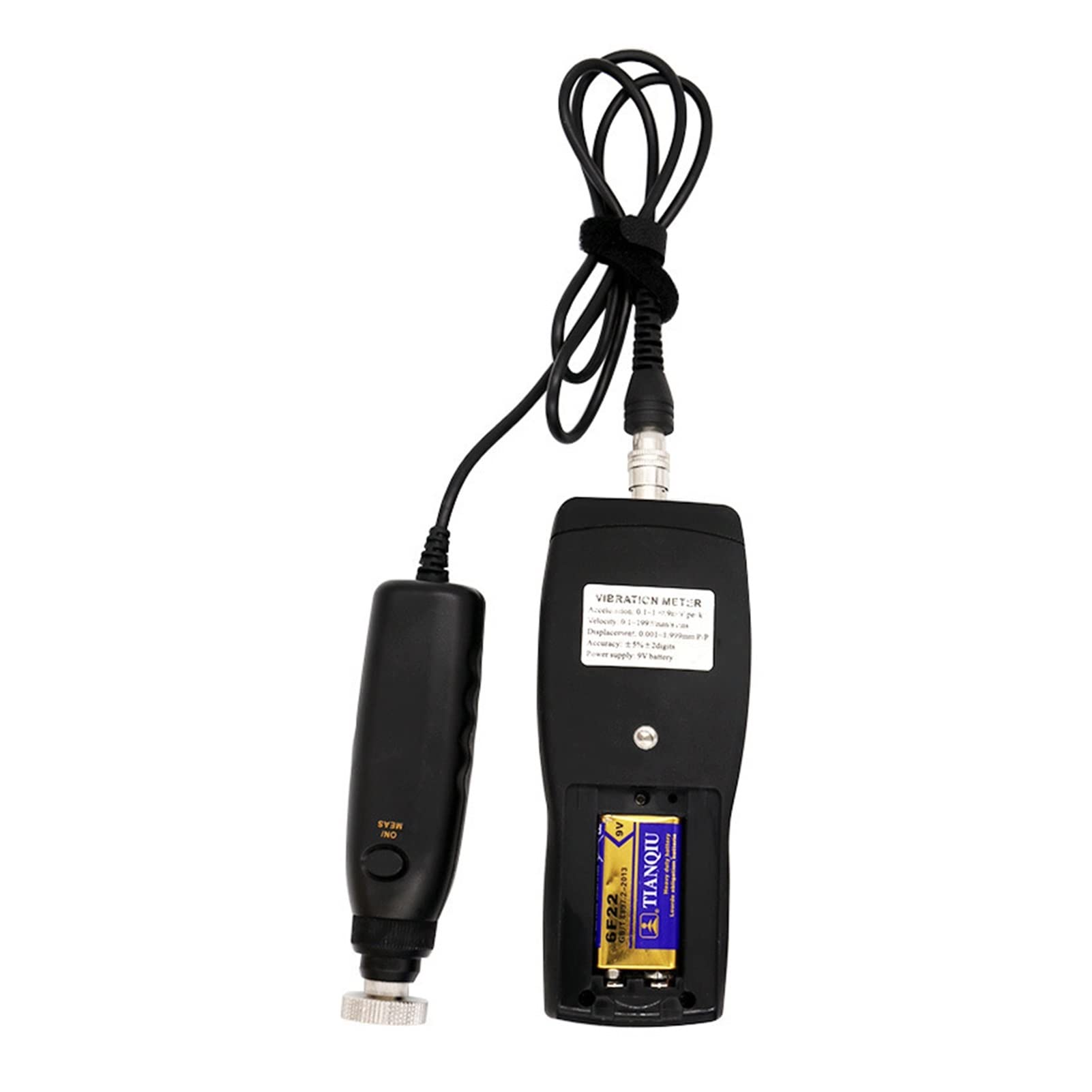 Medidor de Vibraciones, As63b Medidor de vibración dividido Acelerómetro alta precisión digital Tester